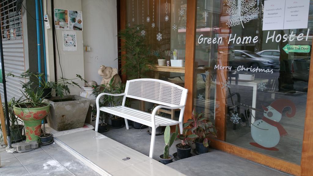 Green Home Hostel And Massage Бангкок Экстерьер фото